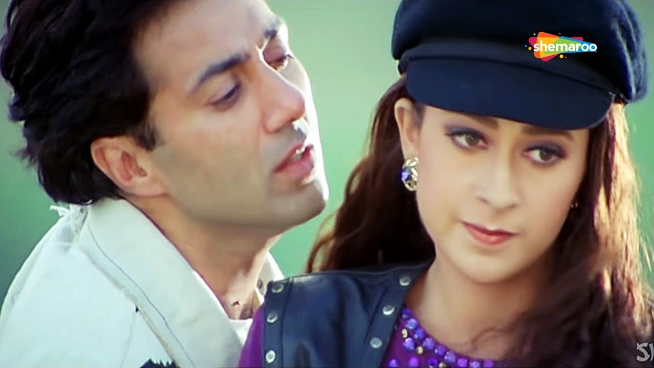 छम्मक छल्लो ज़रा धीरे चलो | सनी देओल | करिश्मा | कुमार सानू | Ajay - HD Lyrical | 90s Hit Song