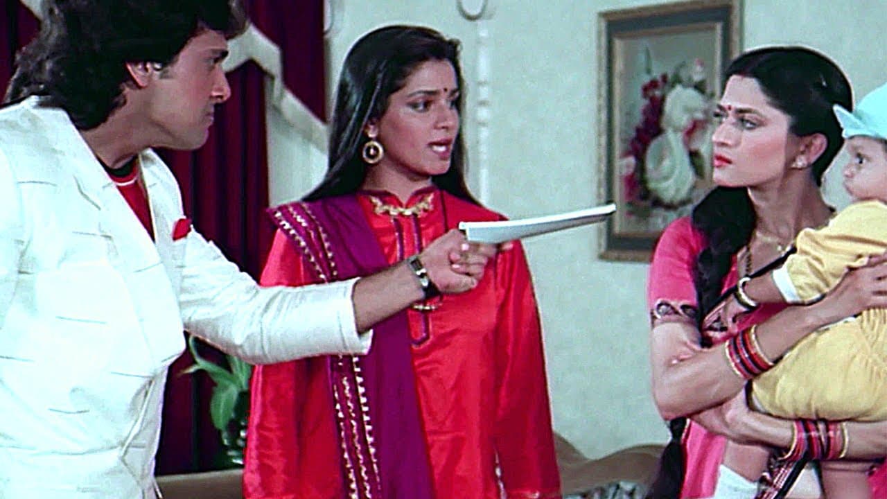 साँस और देवर के घर की ज़ायदाद हड़प कर तुमने उन्हें बेघर कर दिया | गोविंदा की मूवी का ज़बरदस्त सीन