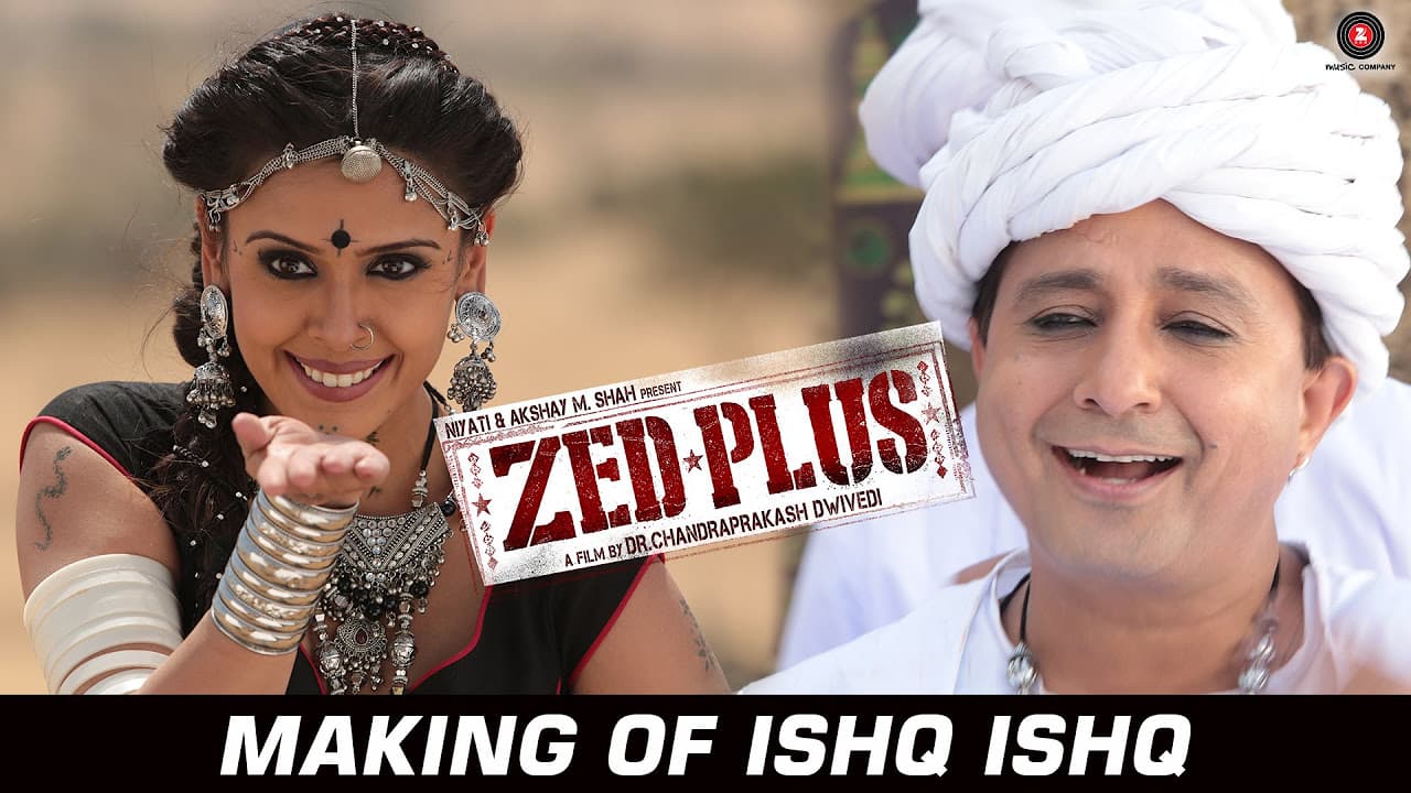 Making Of Ishq Ishq | ZED Plus | Sukhwinder Singh & Madhavi Srivastav | Adil Hussain