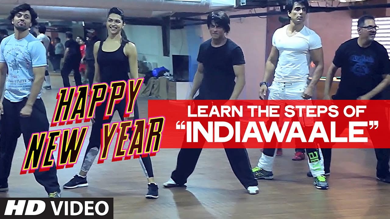 OFFICIAL: Learn 'India Waale' DANCE STEPS with Shahrukh Khan | Happy New Year
