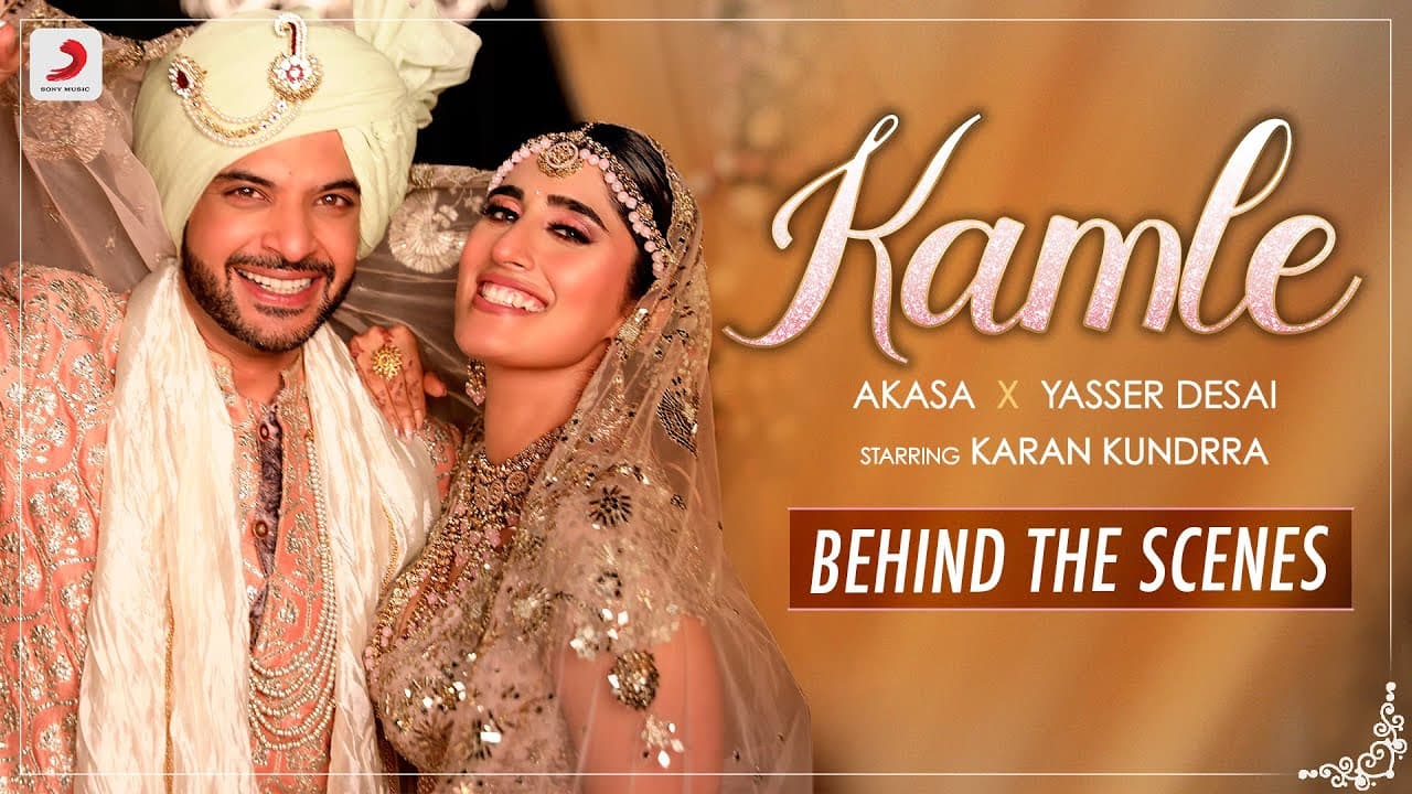 Kamle | Behind The Scenes | @AKASAsingofficial and Karan Kundrra | Yasser Desai | Shantanu, Seema, Azeem