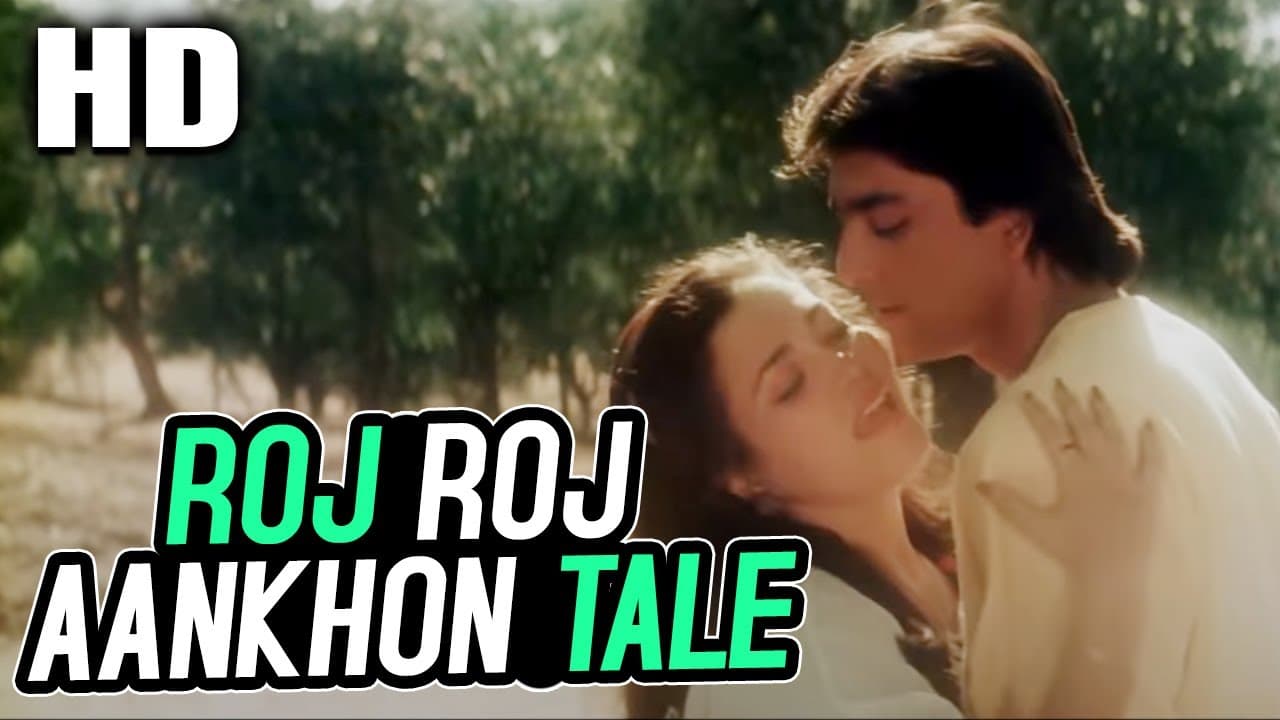 Roj Roj Aankhon Tale | Asha Bhosle, Amit Kumar | Jeeva 1986 Songs | Sanjay Dutt, Mandakini