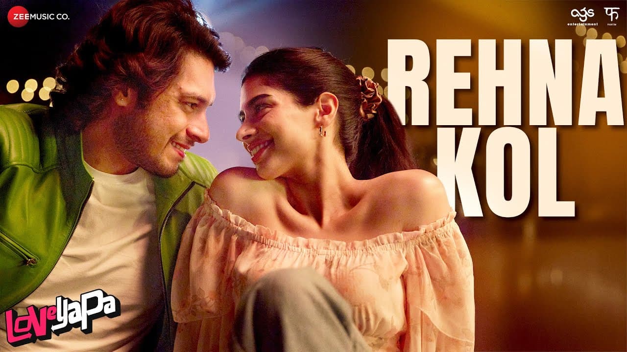 Rehna Kol - Loveyapa | Khushi Kapoor, Junaid Khan |Jubin N, Zahrah SK |Mellow D, Tanishk B | Lyrical