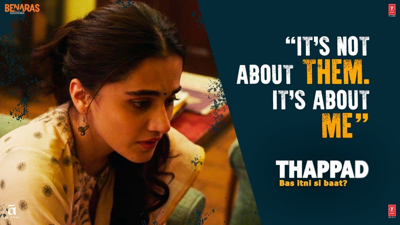 It's not about them. It's about me” | Taapsee Pannu | Anubhav Sinha |Bhushan Kumar| 28 February 2020