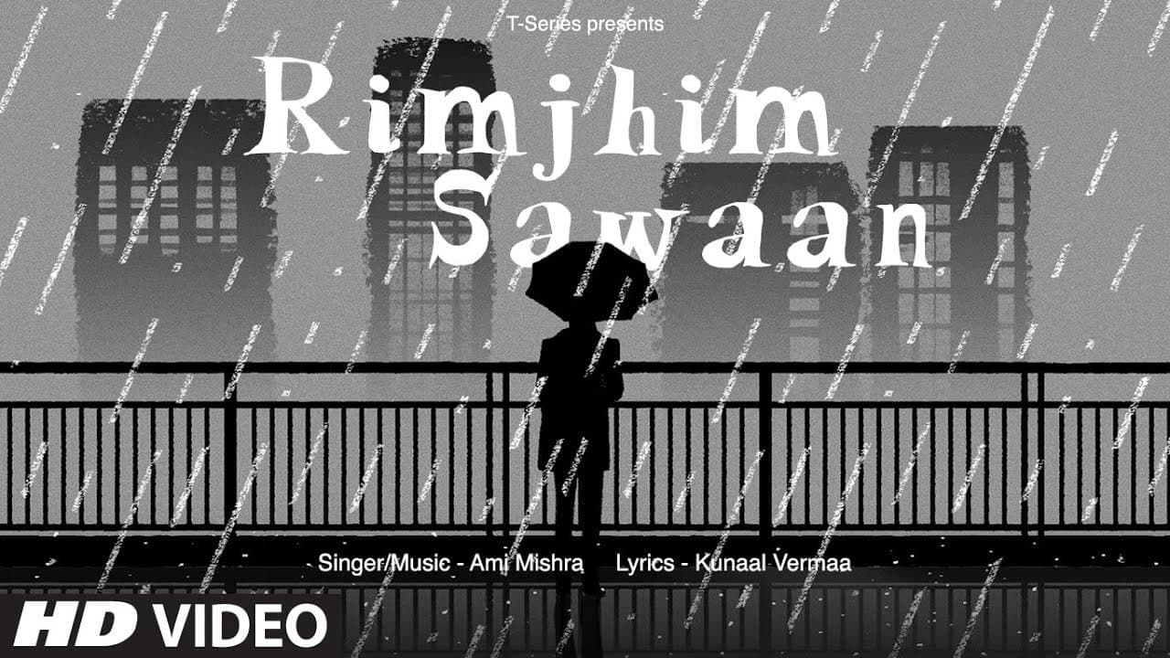 Rimjhim Sawaan (Lyrical Visualizer): Ami Mishra, Kunaal Vermaa | New Hindi Song | T-Series