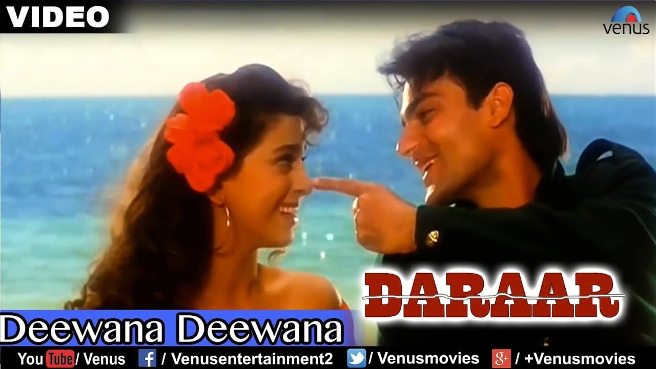 Deewana Deewana Full Video Song : Daraar | Rishi Kapoor, Juhi Chawla, Arbaaz Khan |