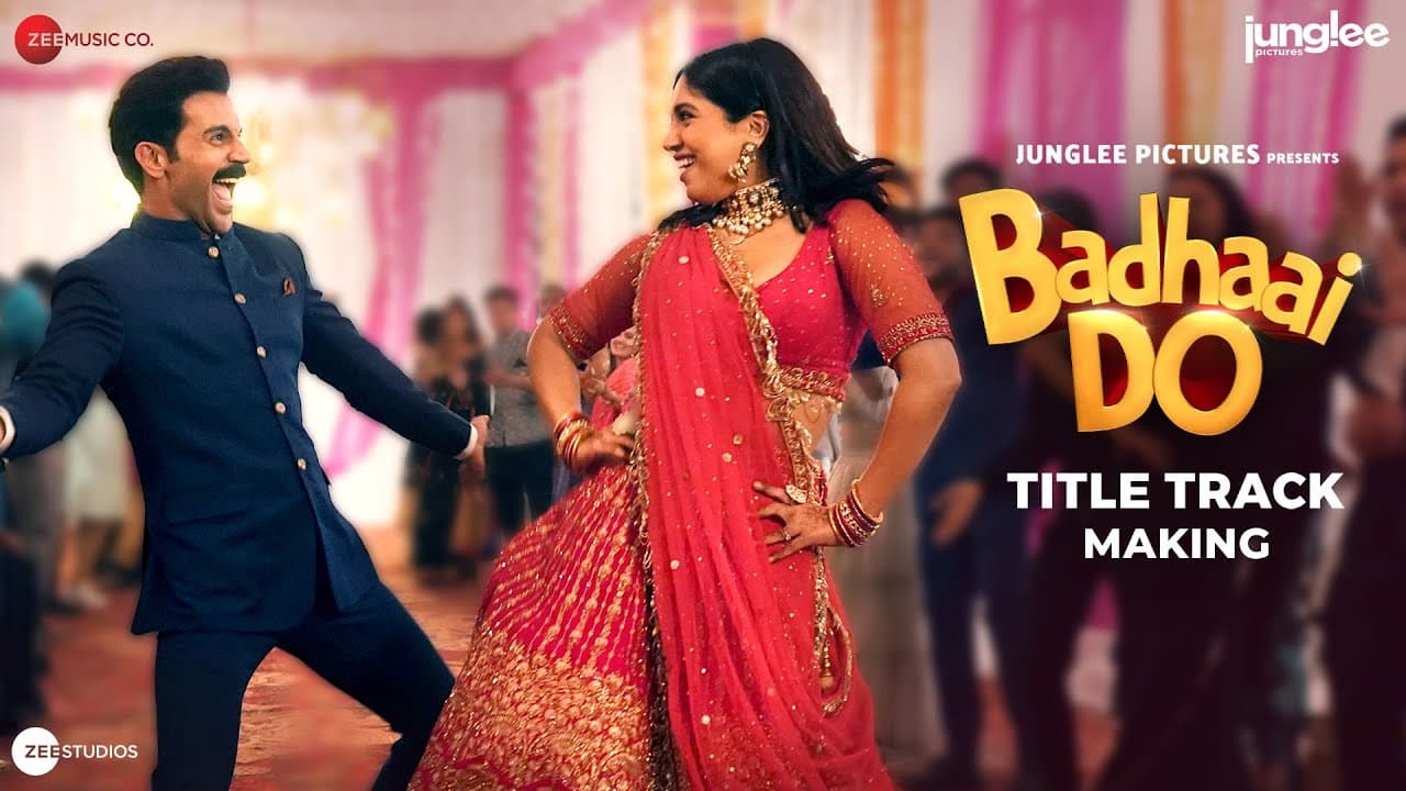 Badhaai Do Title Track - Making | RajKummar Rao & Bhumi Pednekar | Nakash Aziz, Tanishk Bagchi, Vayu