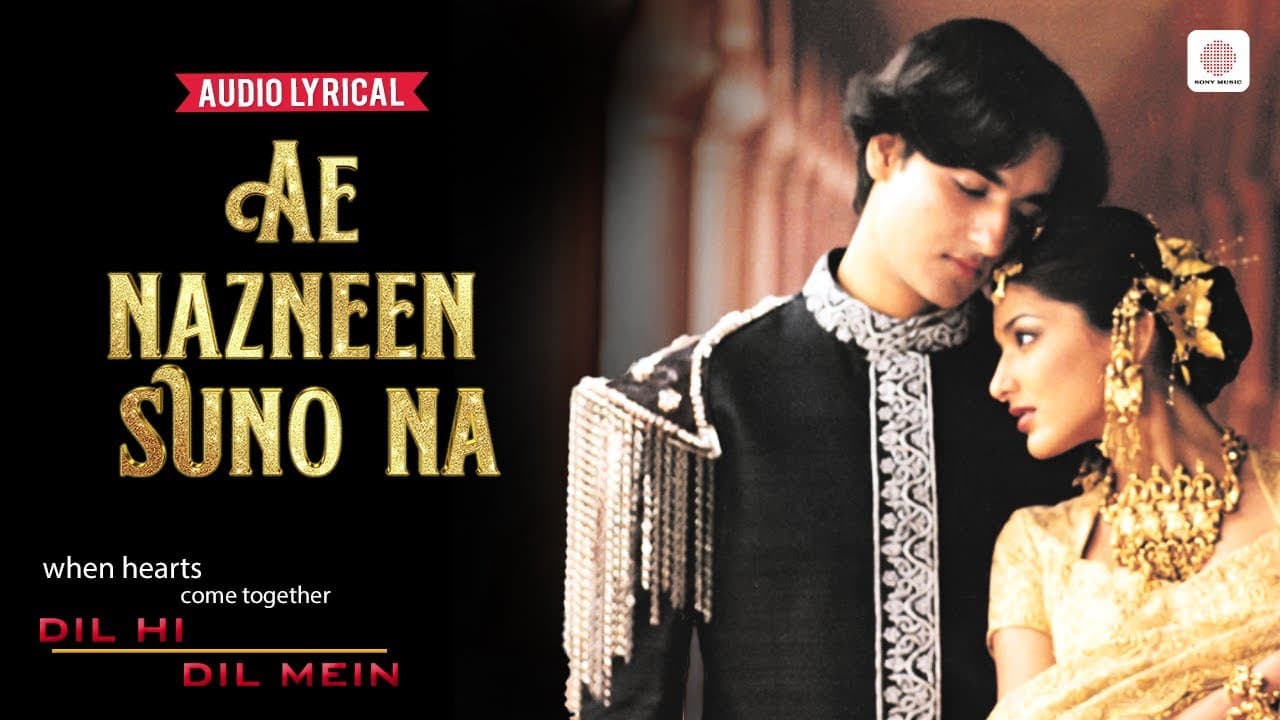 Ae Nazneen Suno Na - Audio Lyrical | Abhijeet | A.R. Rahman | Sonali Bendre | Dil Hi Dil Mein
