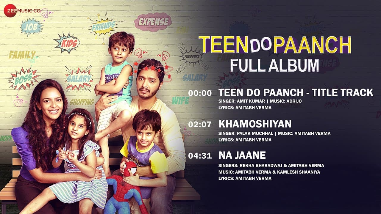 Teen Do Paanch - Full Album | Shreyas Talpade & Bidita Bag