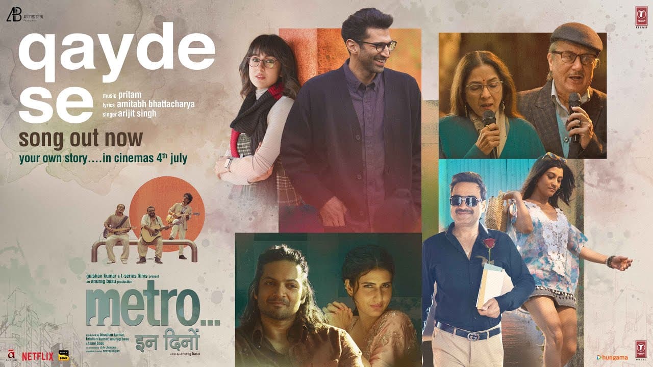 Metro…In Dino: Qayde Se (Song) | Anurag B | Pritam, Arijit Singh, Amitabh Bhattacharya | Bhushan K