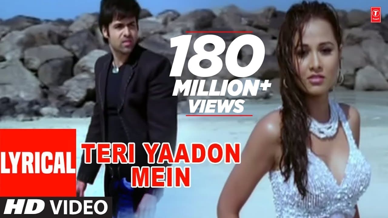 Teri Yaadon Mein Lyrical Video | The Killer | K K, Shreya Ghosal | Emraan Hashmi, Nisha Kothari