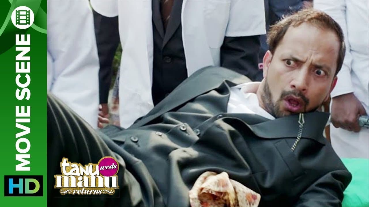 पप्पी जी की धमाकेदार कॉमेडी 😂 | Tanu Weds Manu Returns | Best Funny Scenes