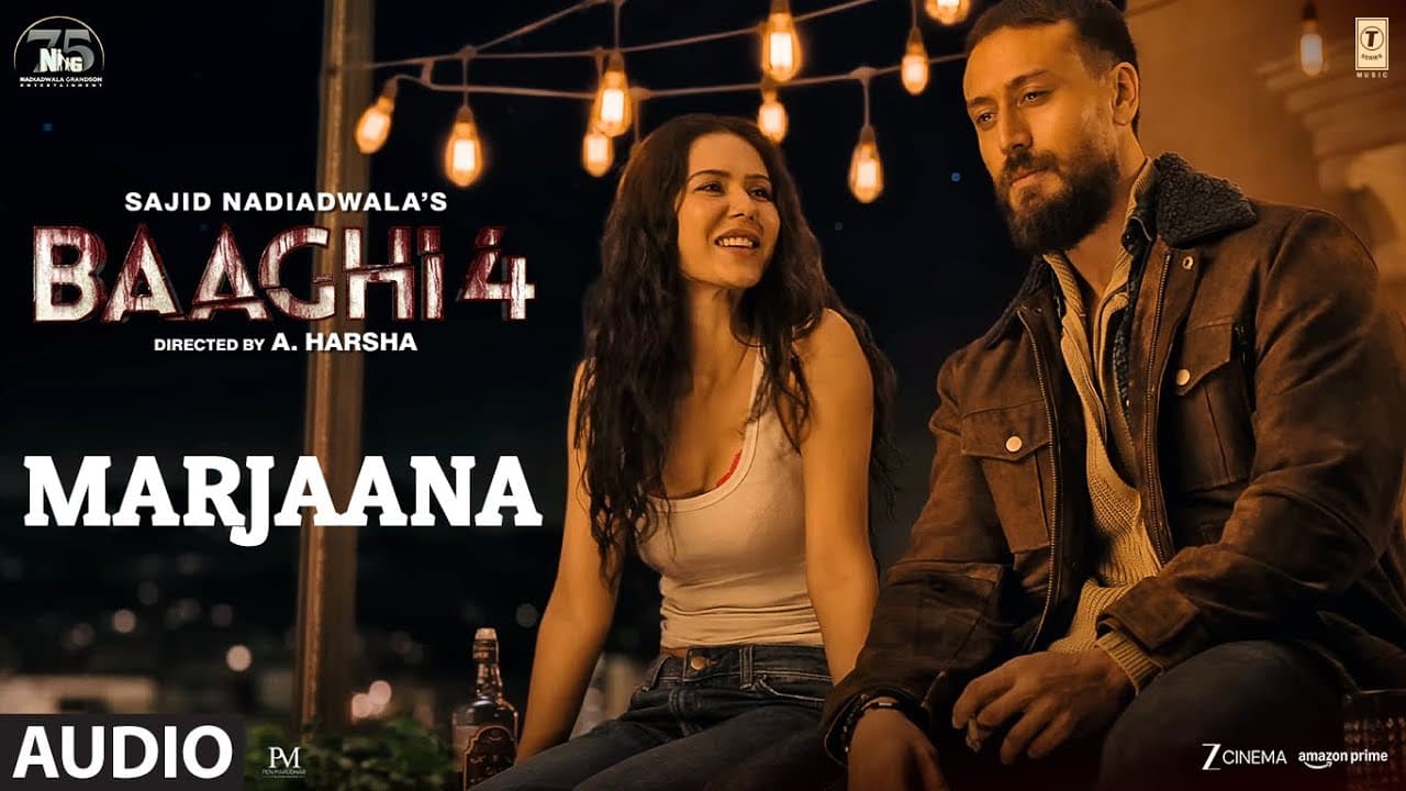 Baaghi 4: Marjaana (Audio) | Tiger Shroff, Harnaaz, Sanjay D, Sonam B | B Praak, Siddhaant, Sameer