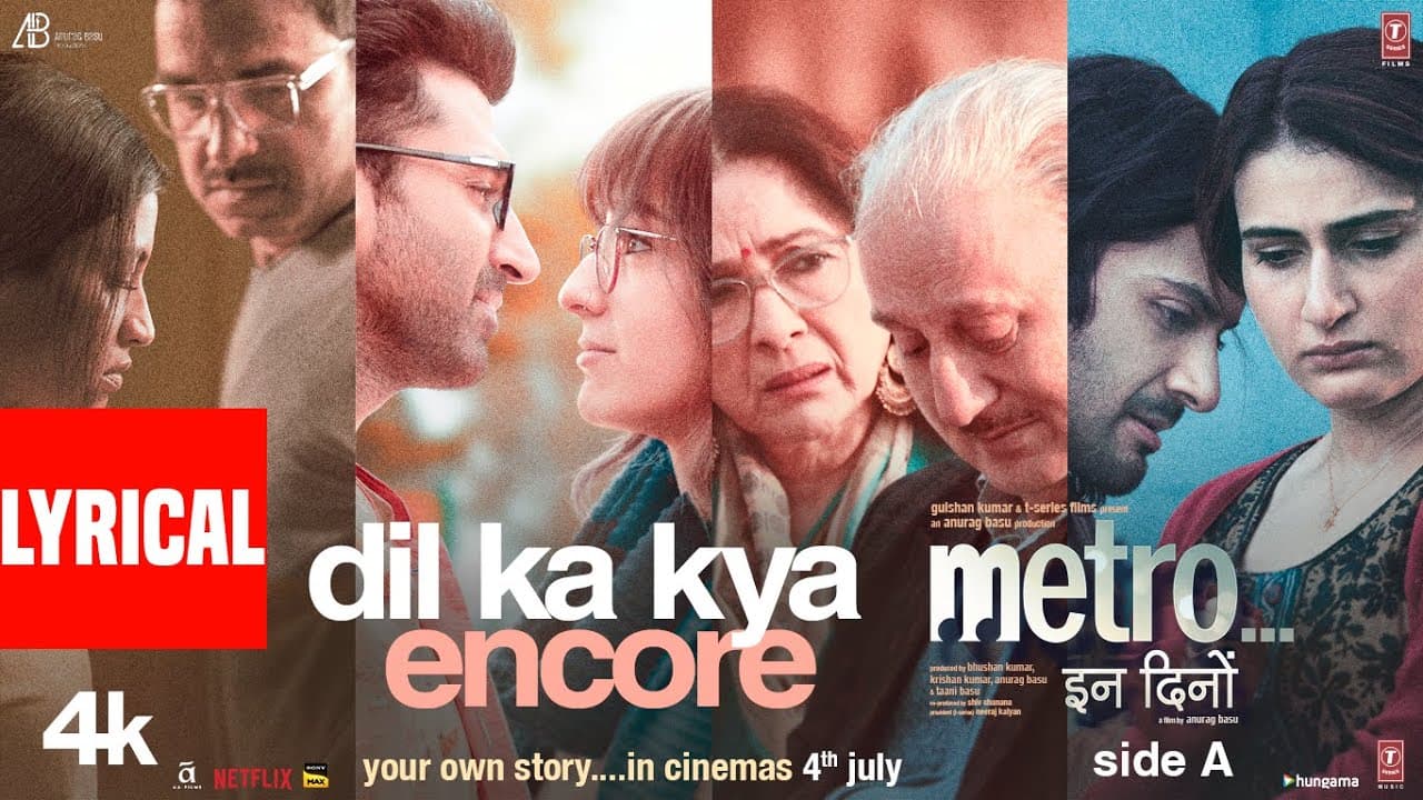 Dil Ka Kya - Encore (Lyrical Video): Vishal Mishra | Pritam | Anurag Sharma | Metro...In Dino