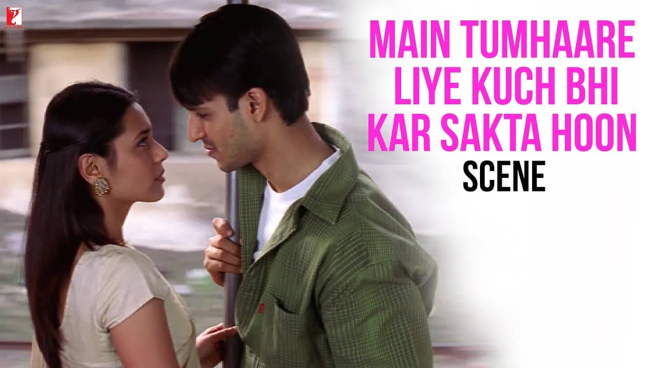 Main Tumhaare Liye Kuch Bhi Kar Sakta Hoon | Scene | Saathiya | Vivek Oberoi | Rani Mukerji