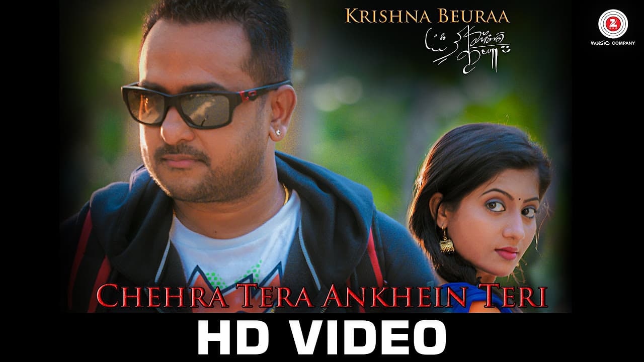 Chehra Tera Ankhein Teri - Official Music Video | Krishna Beuraa & Lipsa Mishra | Rajib-Mona