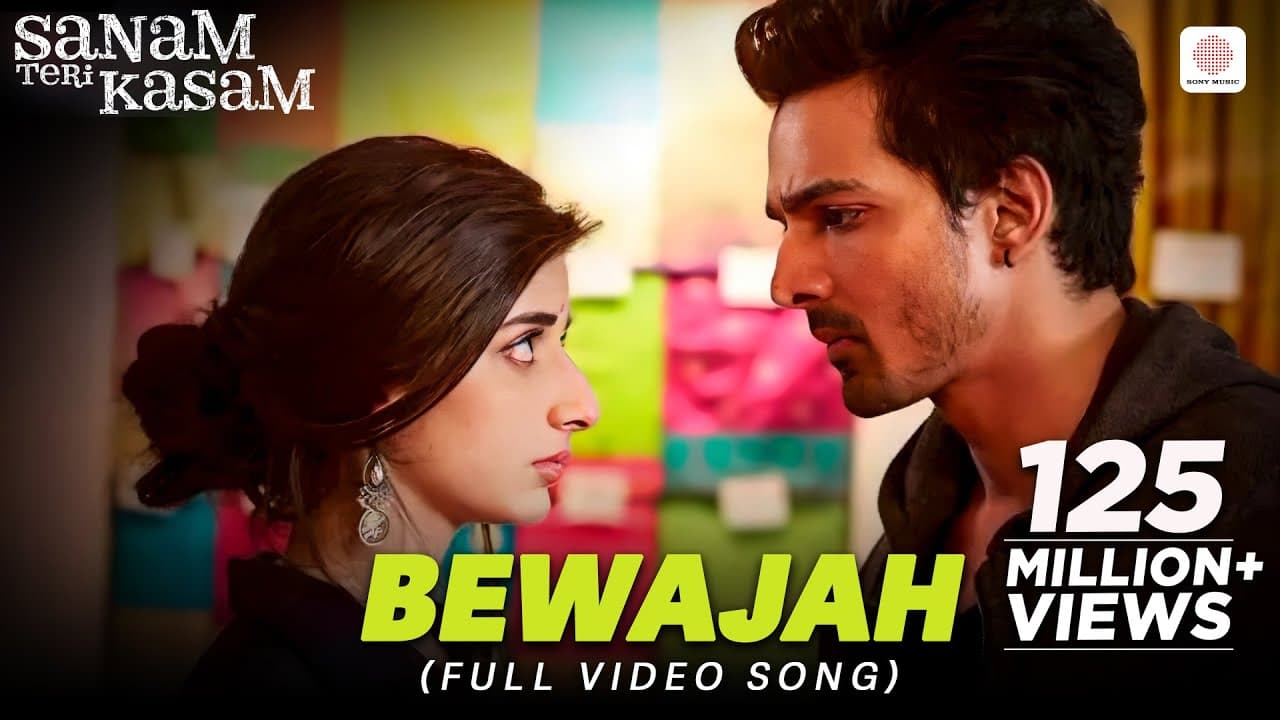 Bewajah - Full Video Song | Harshvardhan Rane & Mawra Hocane | Himesh Reshammiya | Sanam Teri Kasam
