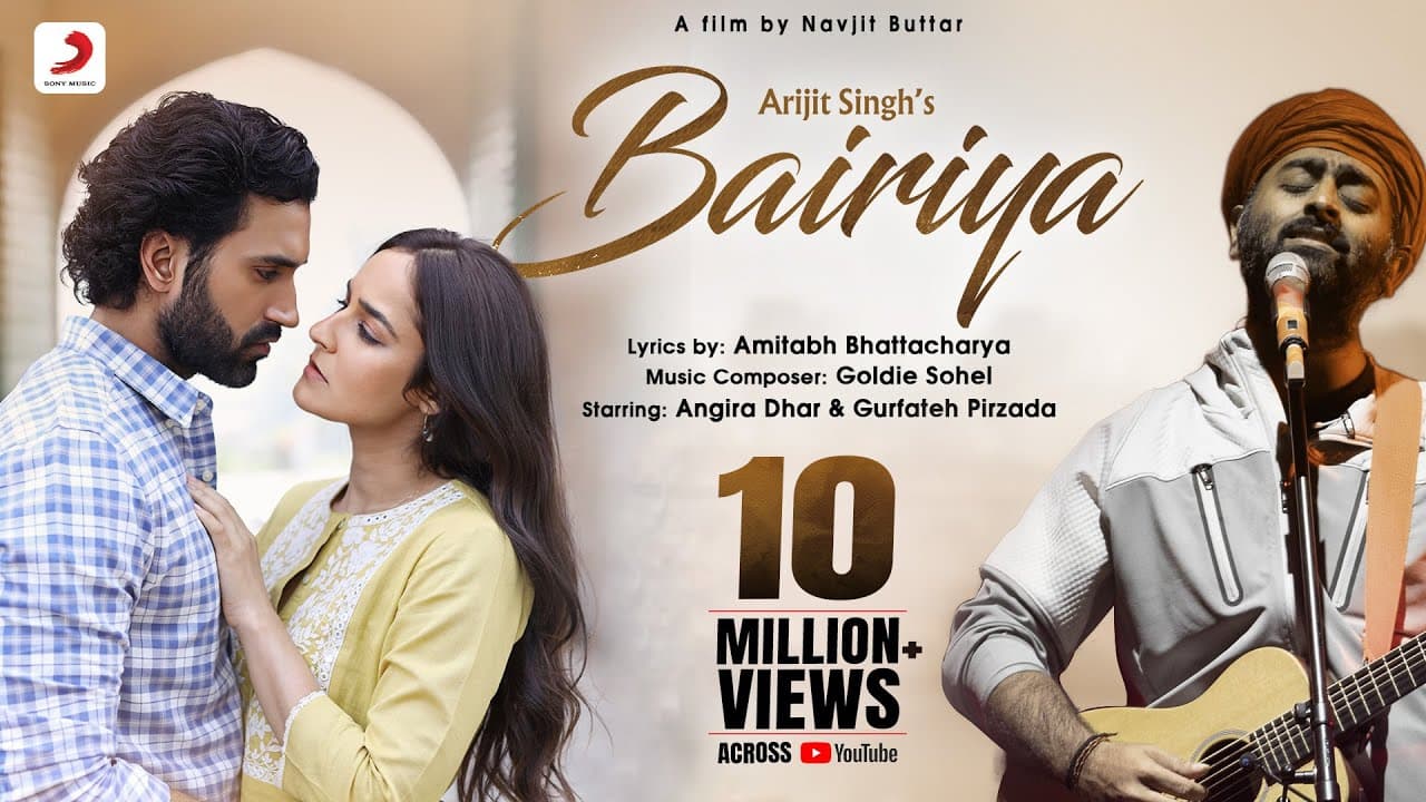 Arijit Singh: Bairiya | Amitabh B | @goldiesohel  | Gurfateh | Angira | Navjit B | Official Video