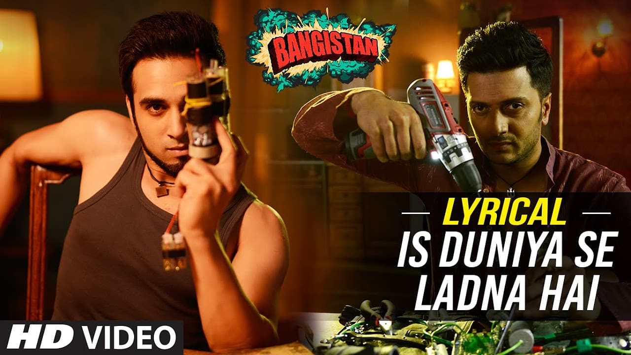 'Is Duniya Se Ladna Hai' Full Song with LYRICS | Bangistan | Riteish Deshmukh, Pulkit Samrat