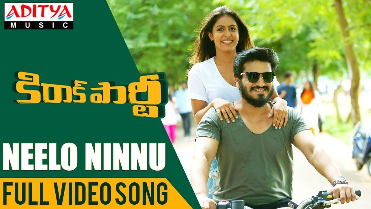 Neelo Ninnu Full Video Song| Kirrak Party Video Songs | Nikhil | Samyuktha |Sharan Koppisetty