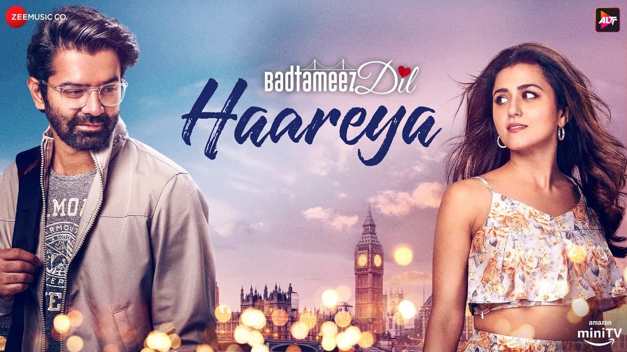 Haareya | Badtameez Dil | Barun Sobti & Ridhi Dogra | Ankit Tiwari | Shabbir Ahmed