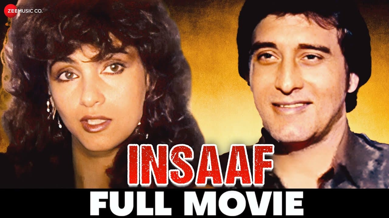इन्साफ Insaaf - Full Movie (1987) | Vinod Khanna, Dimple Kapadia, Shakti Kapoor, Krutika D, Dalip T