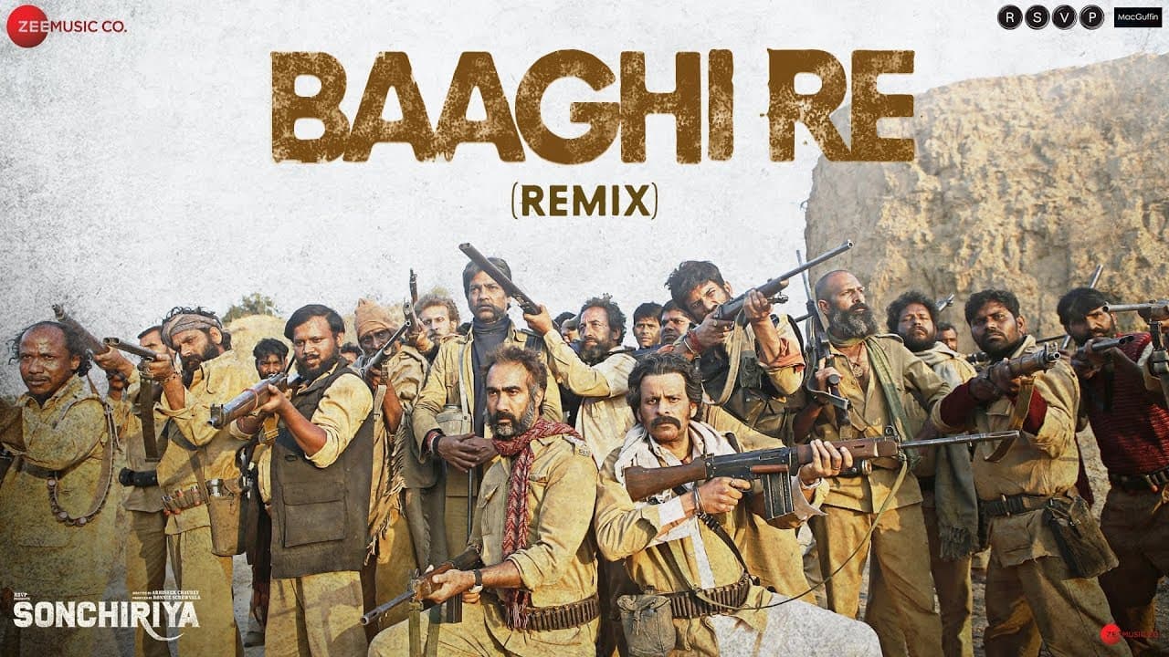 Sonchiriya | Baaghi Re - Remix | Sushant, Bhumi, Manoj, Ranvir | Abhishek C | Vishal Bhardwaj