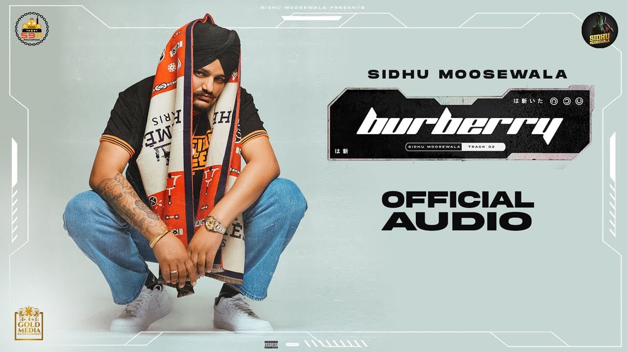 Burberry (Official Audio) Sidhu Moose Wala | Moosetape