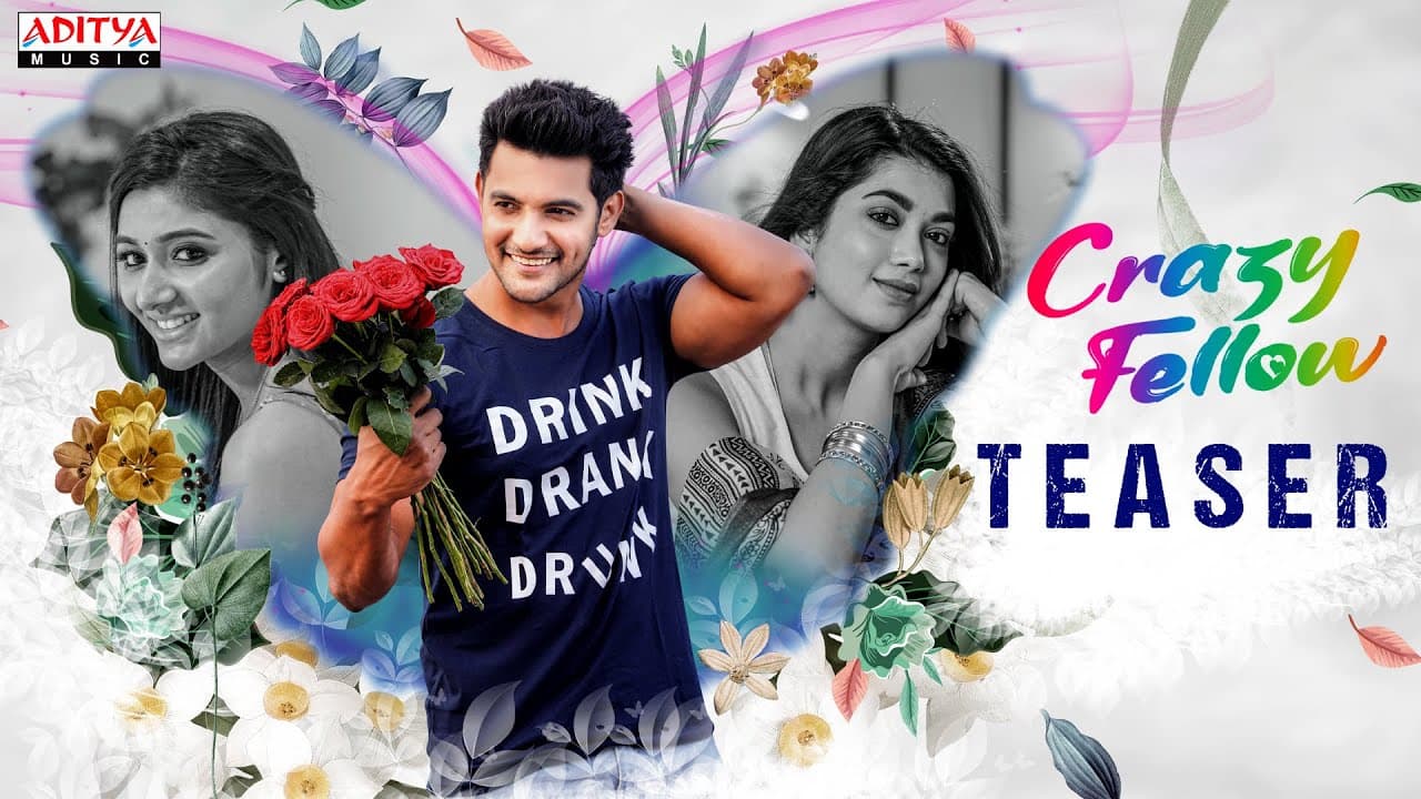 Crazy Fellow Teaser | Aadi, Digangana | Phani Krishna Siriki | K K Radha Mohan | R R Dhruvan