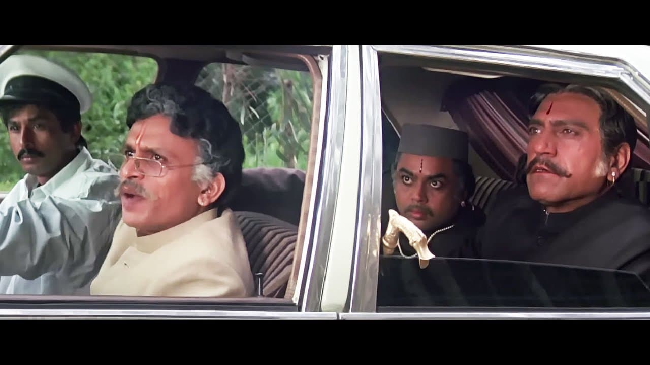 पोलिस चेकिंग से बच रहे थे अमरीश पुरी तभी आए इंस्पेक्टर राम - राम लखन ज़बरदस्त सीन