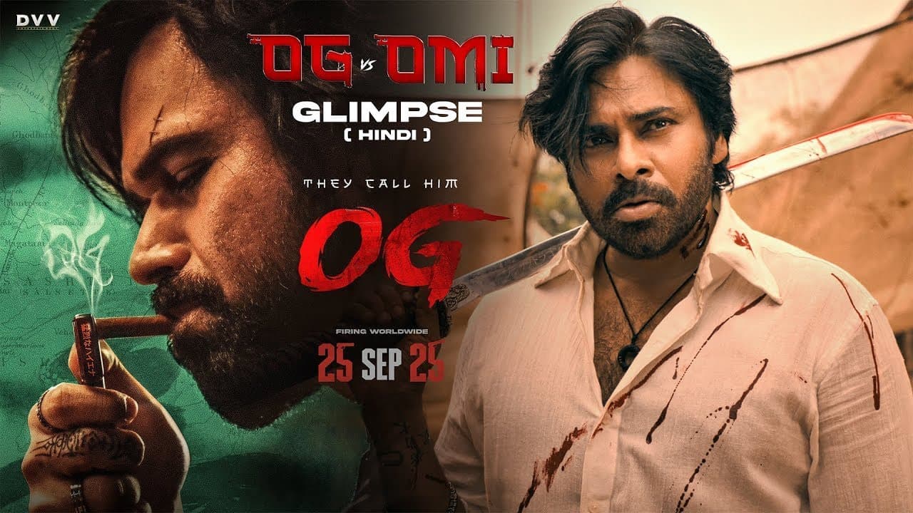 OG vs Omi - Glimpse ( Hindi ) | Pawan Kalyan | Emraan Hashmi | Sujeeth | Thaman S | DVV