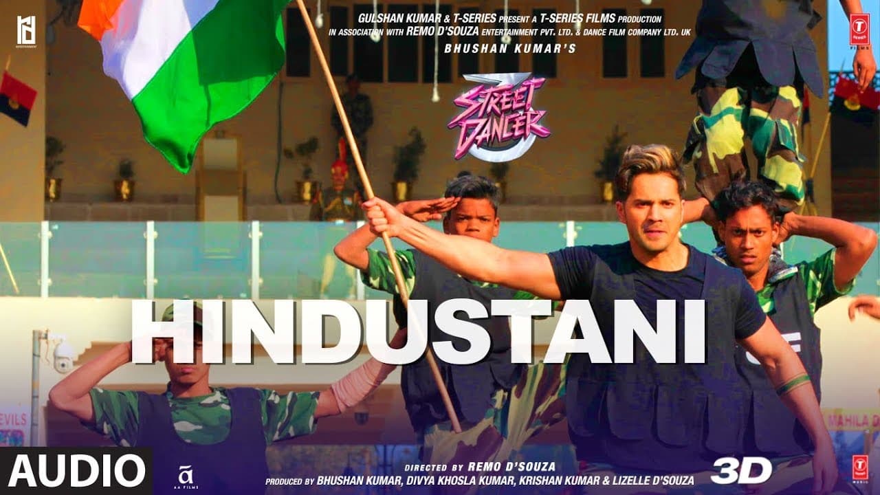 Hindustani Audio | Street Dancer 3D | Varun D, Shraddha K | Shankar Mahadevan,Udit Narayan,Harsh U