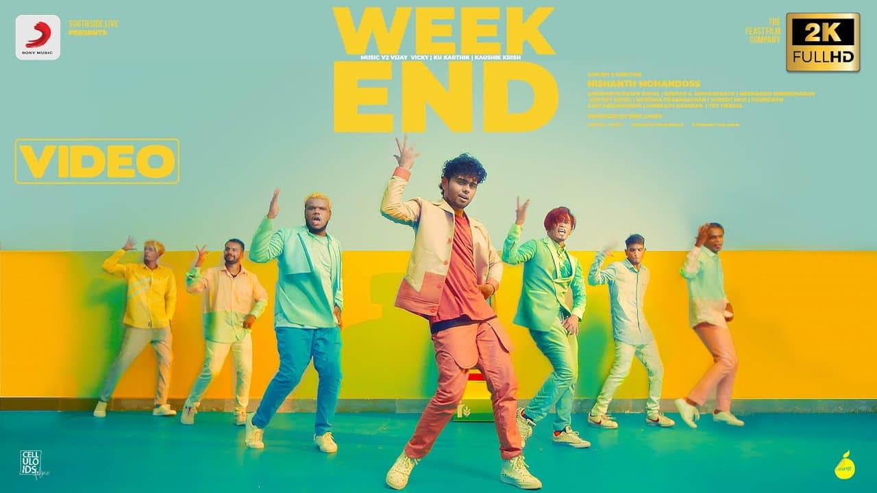 Weekend Music Video | V2 Vicky Vijay | Ku Karthick | Kaushik | Nishanth | Wong | Ray