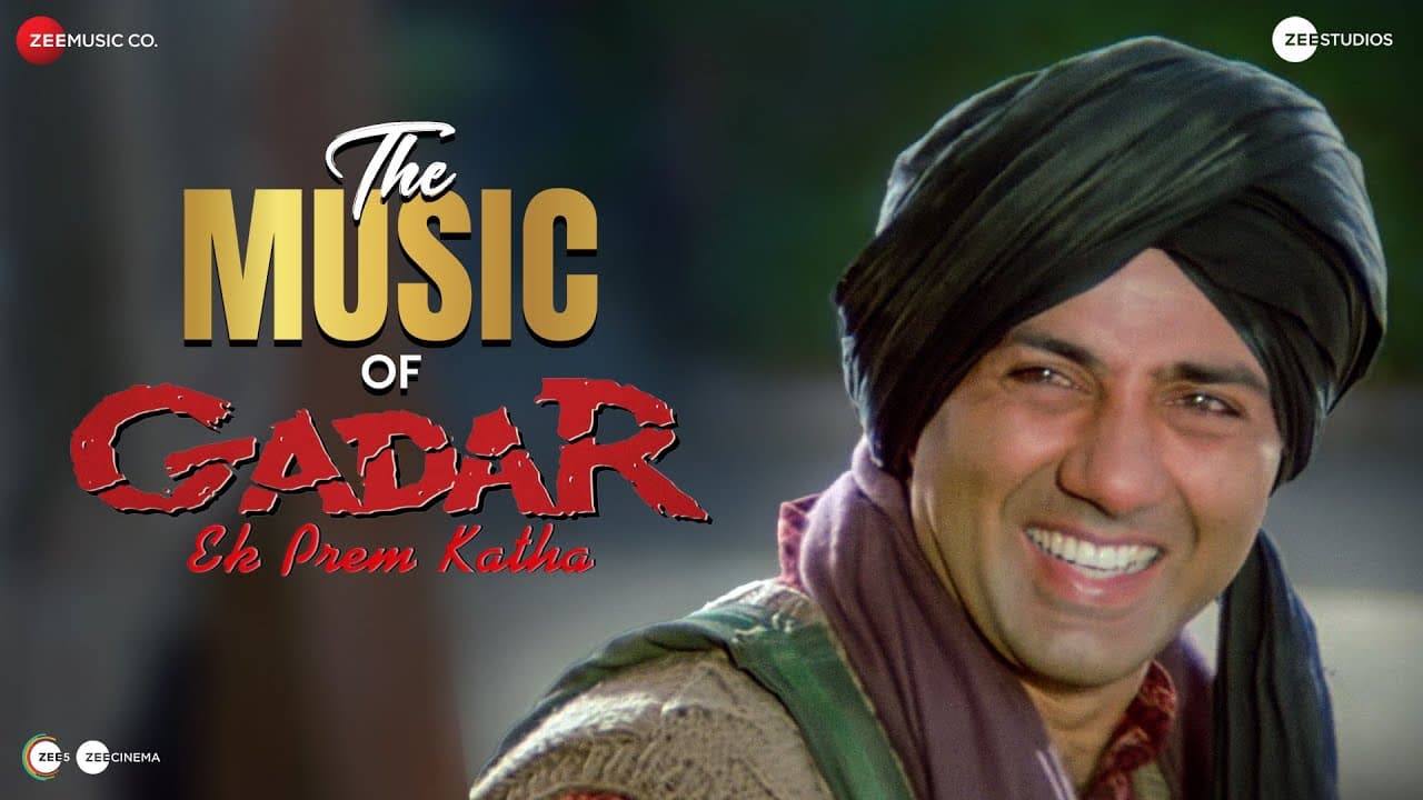 The Music of Gadar: Ek Prem Katha | BTS | Sunny Deol & Ameesha Patel | Uttam Singh | Anand Bakshi