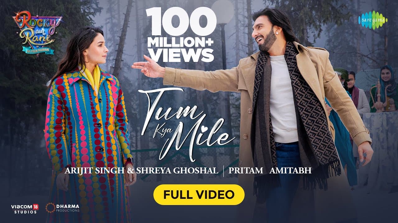 Tum Kya Mile-Full Video | Rocky Aur Rani Kii Prem Kahaani, Ranveer,Alia,Arijit,Shreya,Pritam,Amitabh