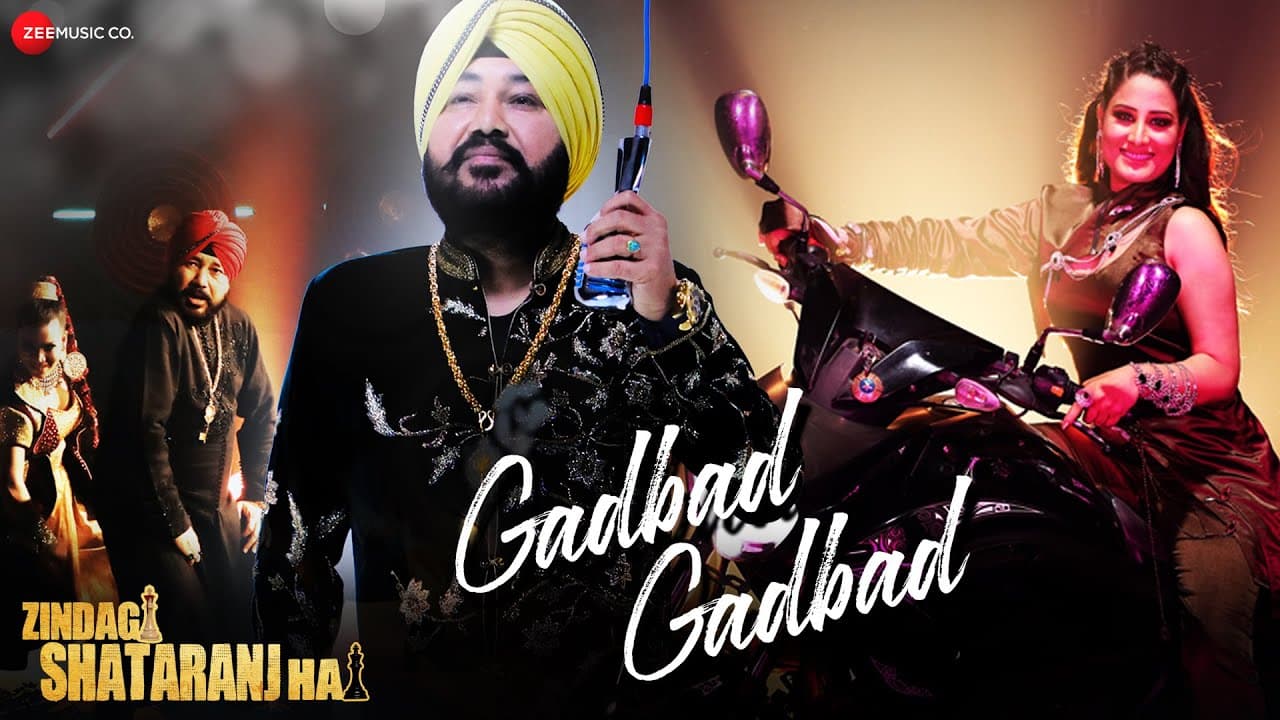 Gadbad Gadbad | Zindagi Shatranj Hai | Daler Mehndi | Arjumman Mughal