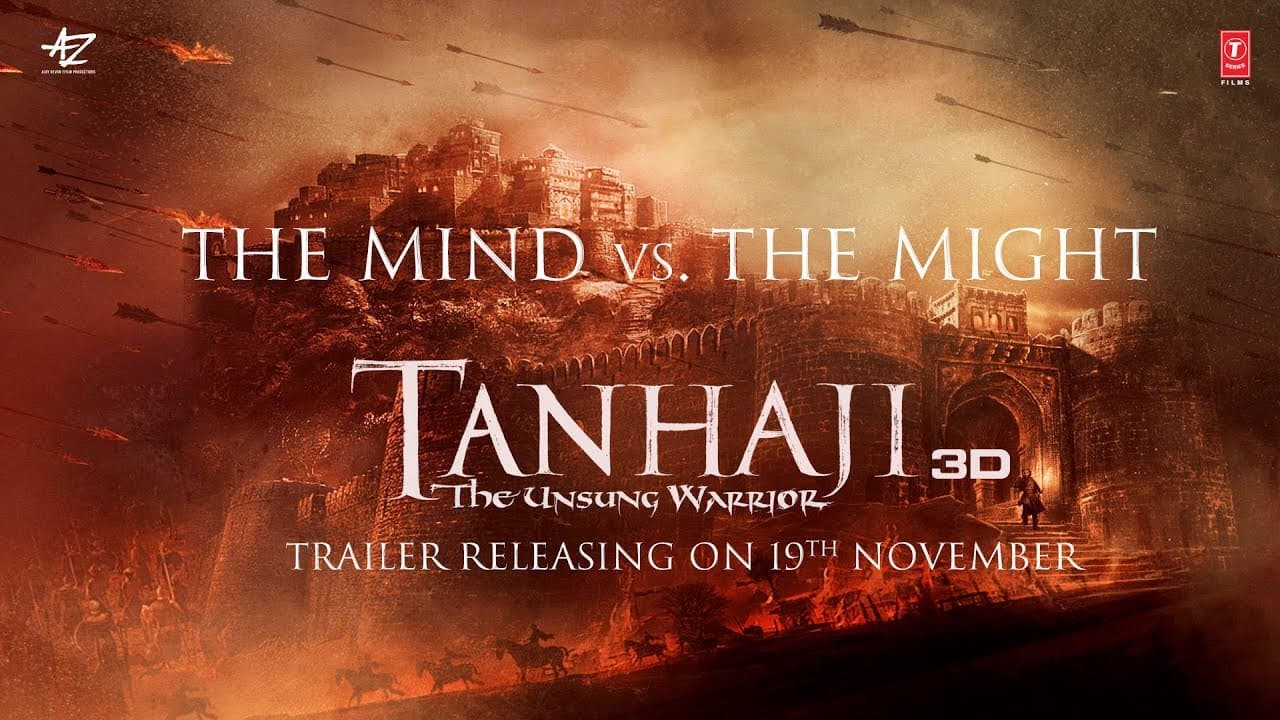 Tanhaji -The Unsung Warrior | The Mind vs. The Might | Trailer Out On ►19 November