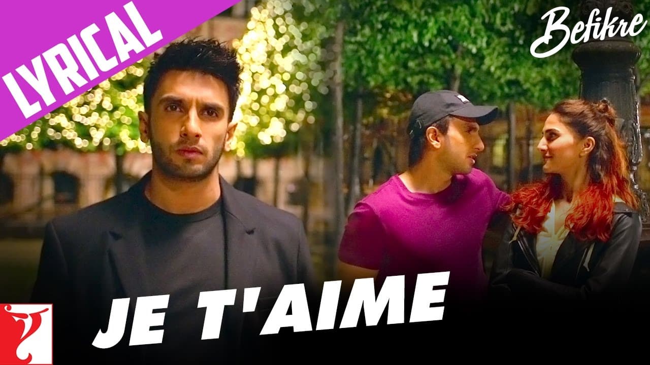 Lyrical | Je T'aime Song with Lyrics | Befikre | Ranveer, Vaani | Vishal and Shekhar | Jaideep Sahni