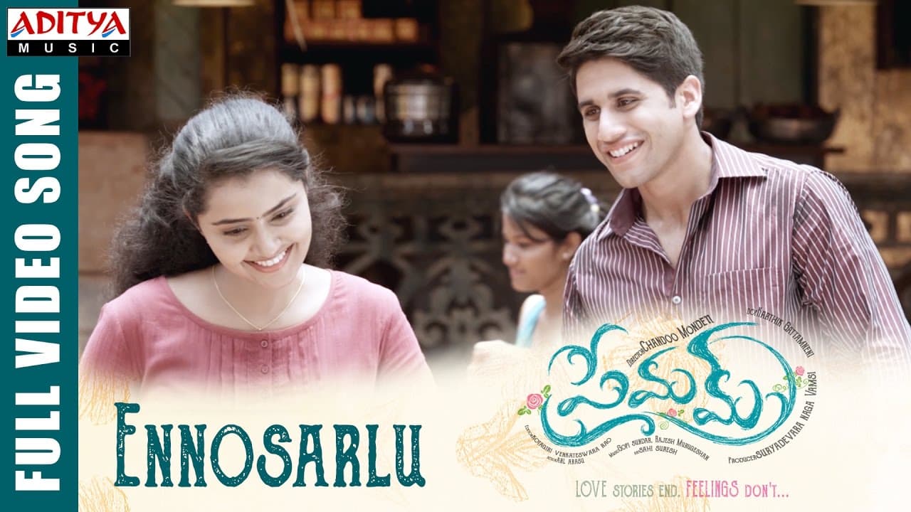 Ennosarlu Full Video Song || Premam Full Video Songs || Naga Chaitanya, Shruthi Hassan, Anupama