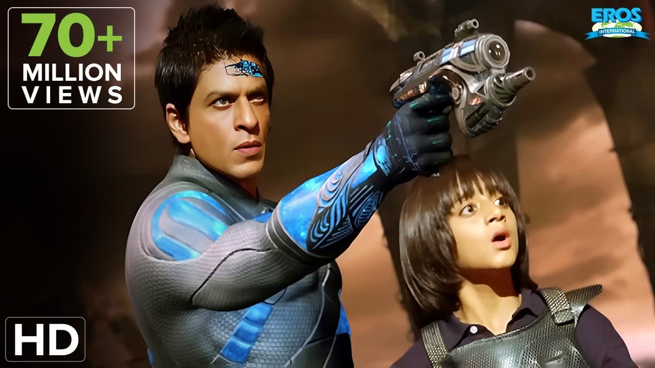 Shah Rukh Khan in a battelship - RA.One