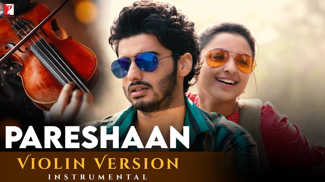 Violin Version | Pareshaan | Ishaqzaade | Manas Kumar | Amit Trivedi | Kausar Munir
