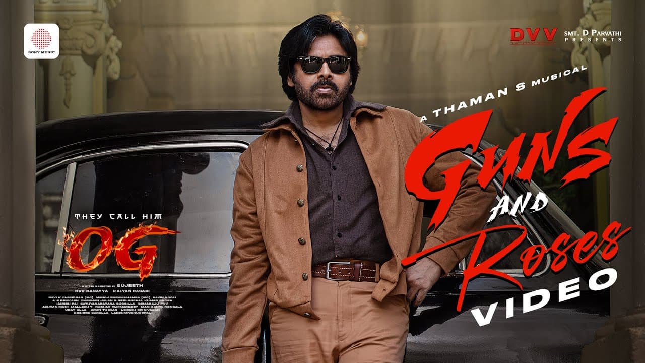 Guns and Roses Video Song | They Call Him OG | Pawan Kalyan | Emraan Hashmi | Sujeeth | Thaman S