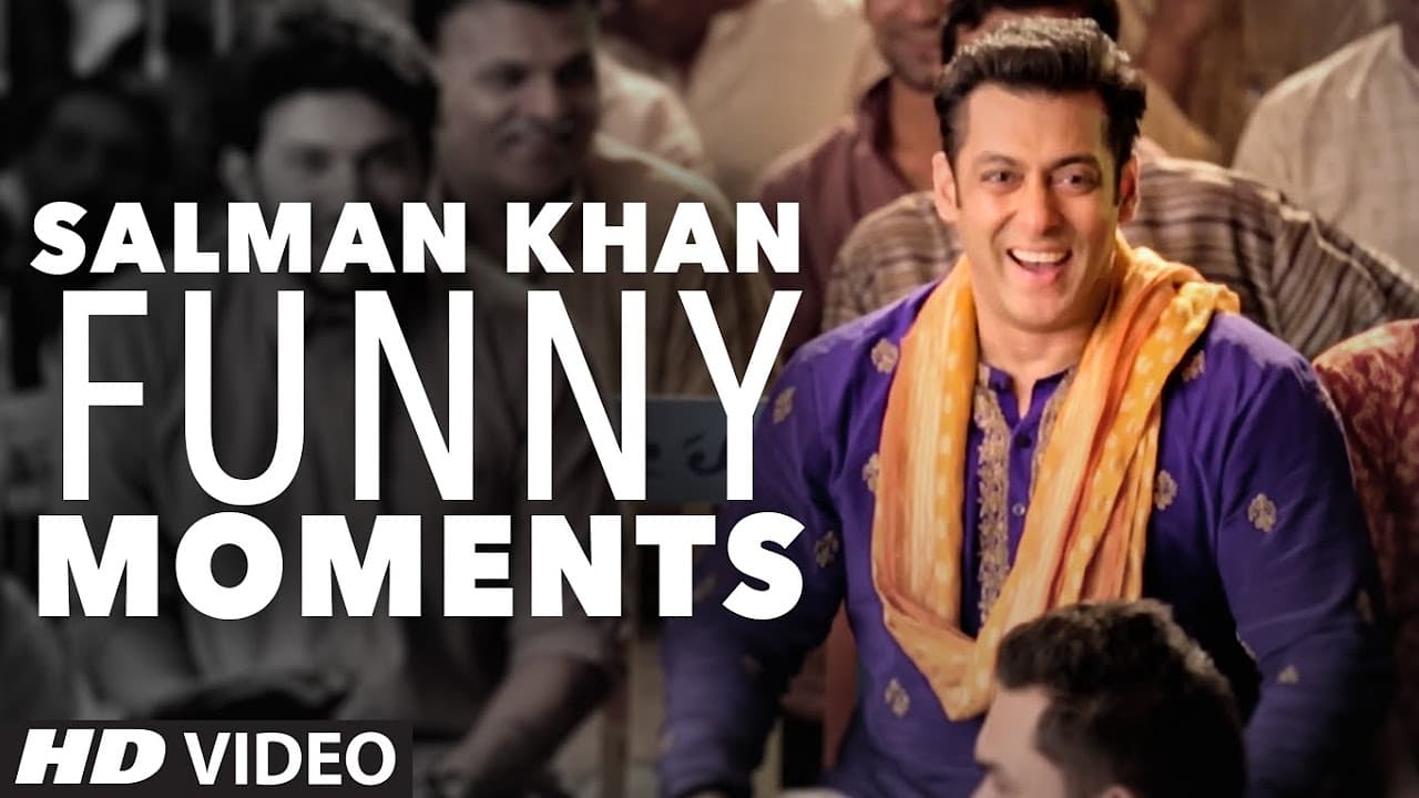 Salman Khan's Funny Moments (Unseen) #BackstageReel