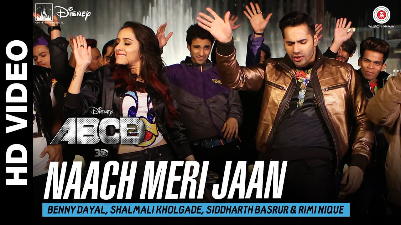 Naach Meri Jaan | Disney's ABCD 2 | Varun Dhawan - Shraddha Kapoor | Sachin - Jigar