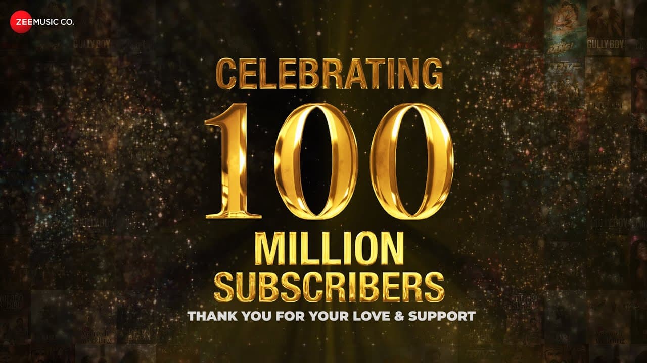 Celebrating 100 Million Subscribers | Zee Music Company