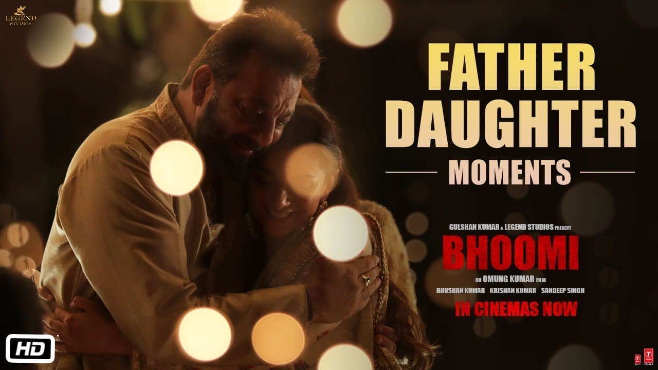 Bhoomi : Making Of Father Daughter Moments | Sanjay Dutt, Aditi Rao Hydari