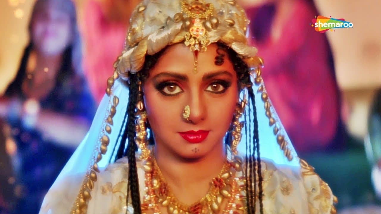 तू मुझे कबूल | अमिताभ बच्चन | श्रीदेवी | Khuda Gawah - HD Lyrical Song | 90s Hit Song | Hindi Song