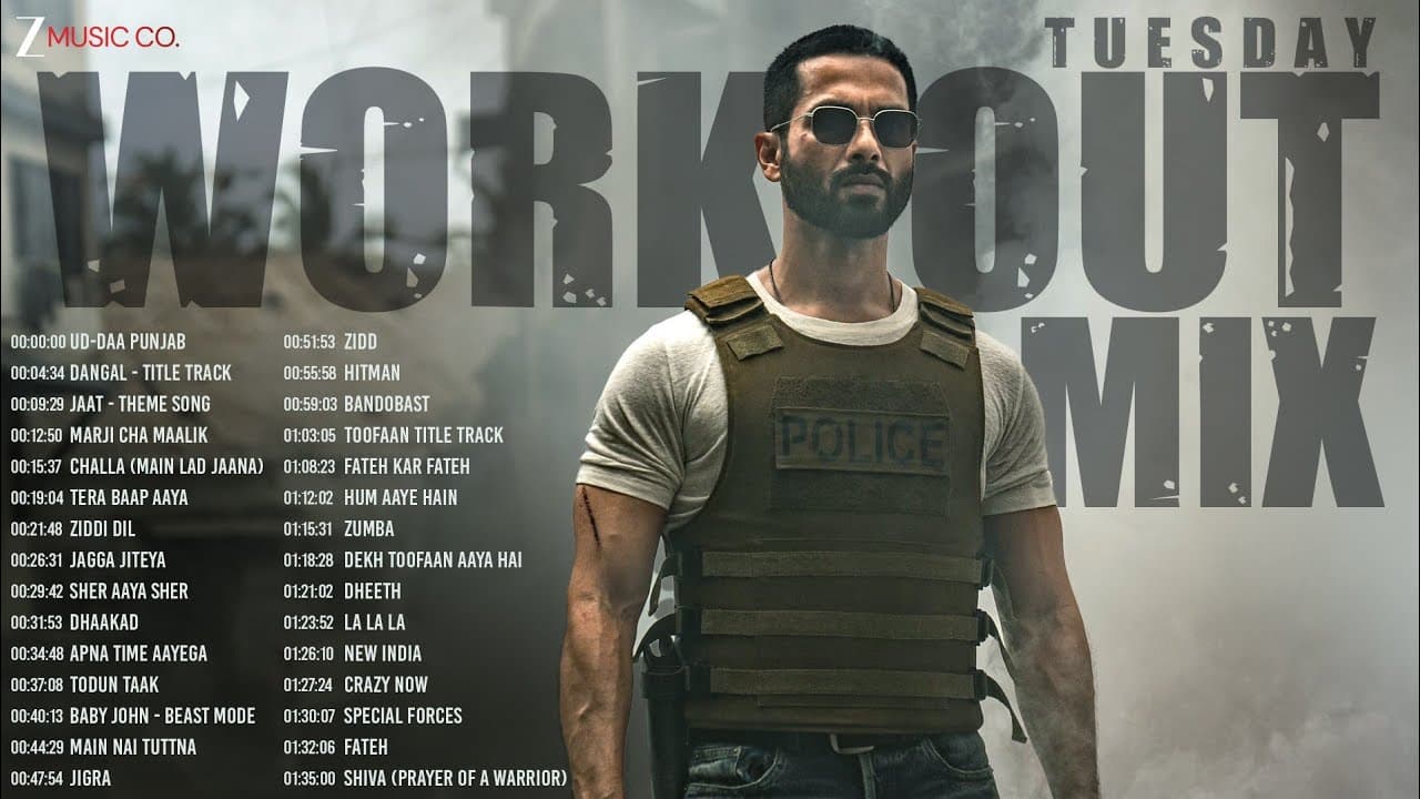 Tuesday Workout Mix 🏋️‍♂️| Apna Time Aayega, Dhaakad, Marji Cha Maalik, Main Nai Tuttna| Gym Songs 💪