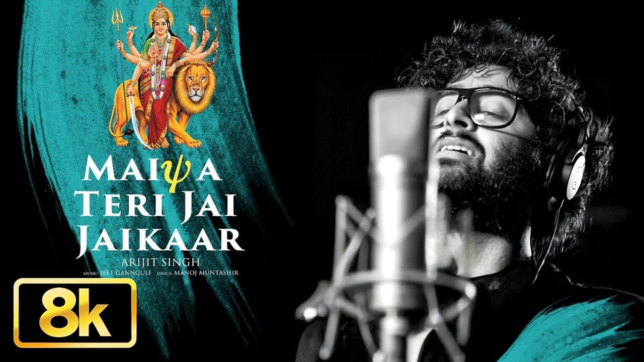 Maiya Teri Jai Jaikaar 8K Video | Arijit Singh | Jeet Gannguli | Gurmeet Chaudhary | Maa Durga Song