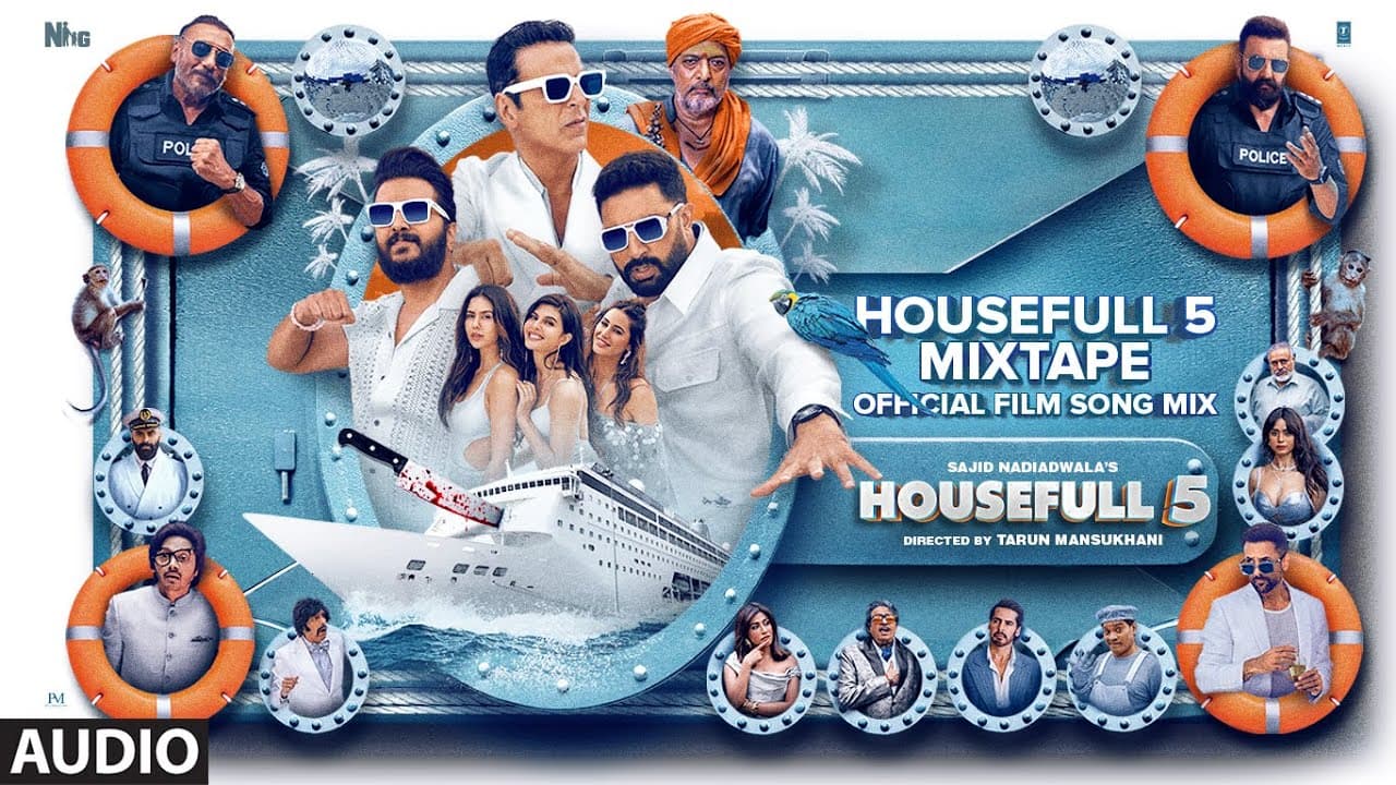 Housefull 5 Mixtape | Official Film Song Mix (Audio) | Kiran Kamath